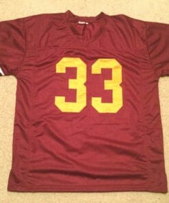 UNSIGNED CUSTOM Sewn Stitched Marcus Allen Cardinal Color Jersey