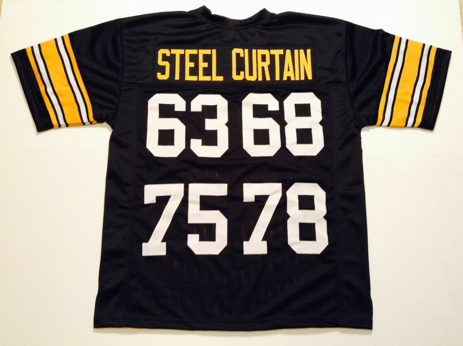 UNSIGNED CUSTOM Sewn Stitched Stanley Morgan Red Jersey