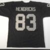 UNSIGNED CUSTOM Sewn Stitched Ted Hendricks Black Jersey