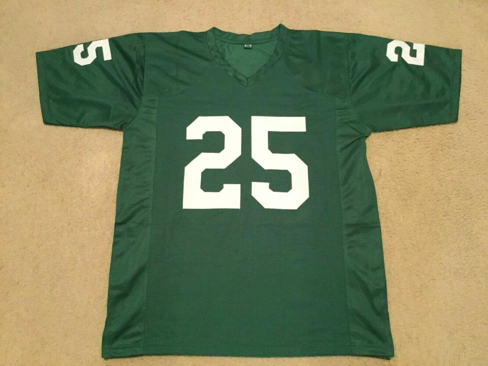 UNSIGNED CUSTOM Sewn Stitched Tommy McDonald Green Jersey