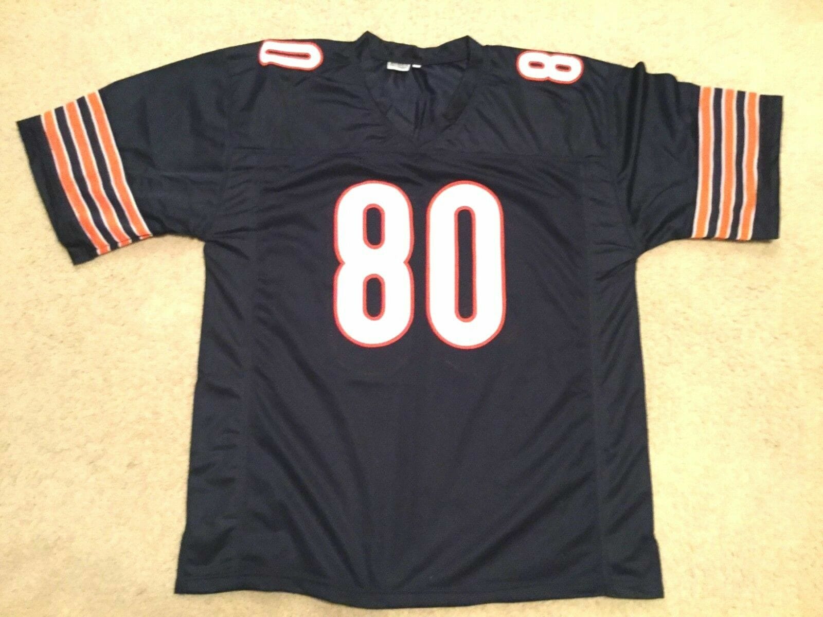UNSIGNED CUSTOM Sewn Stitched Trey Burton Blue Jersey