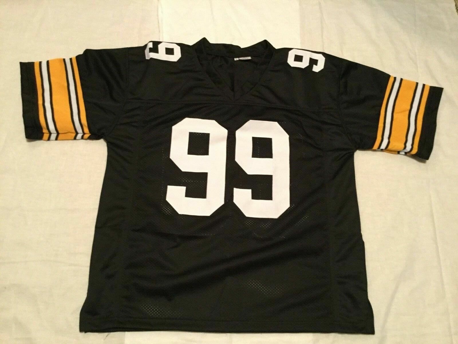 UNSIGNED CUSTOM Stitched Levon Kirkland Old Style Black Jersey