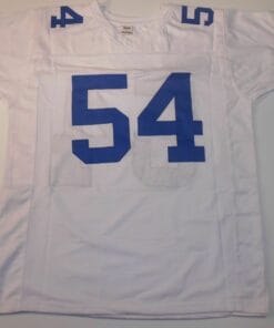 UNSIGNED CUSTOM Sewn Stitched Randy White White Jersey