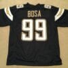 UNSIGNED CUSTOM Sewn Stitched Joey Bosa Blue Jersey