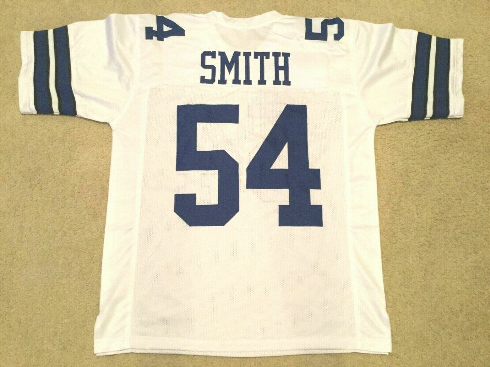 UNSIGNED CUSTOM Sewn Stitched Jaylon Smith White Jersey
