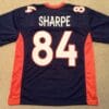 UNSIGNED CUSTOM Sewn Stitched Shannon Sharpe Blue Jersey