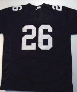 UNSIGNED CUSTOM Sewn Stitched Rod Woodson Black Jersey