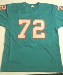 UNSIGNED CUSTOM Sewn Stitched Perfect Season Teal Jersey