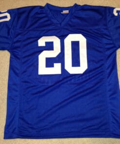UNSIGNED CUSTOM Sewn Stitched Mel Renfro Blue Jersey