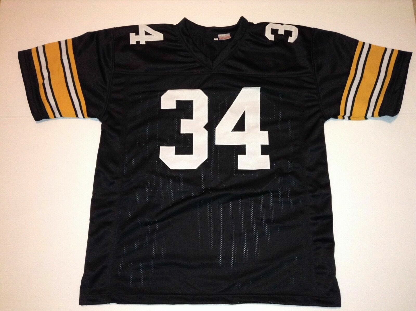 UNSIGNED CUSTOM Sewn Stitched Andy Russell Black Jersey