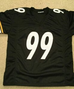 UNSIGNED CUSTOM Sewn Stitched Levon Kirkland New Style Black Jersey
