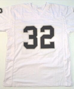 UNSIGNED CUSTOM Sewn Stitched Marcus Allen White Jersey