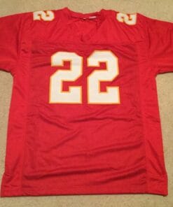 UNSIGNED CUSTOM Sewn Stitched Marcus Peters Red Jersey