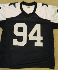Alternative view of UNSIGNED CUSTOM Sewn Stitched Charles Haley Thanksgiving Jersey