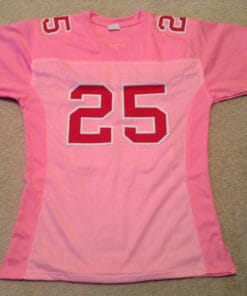 UNSIGNED CUSTOM Sewn Stitched LeSean McCoy Pink Jersey
