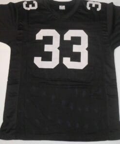 UNSIGNED CUSTOM Sewn Stitched John Fuqua Black Jersey