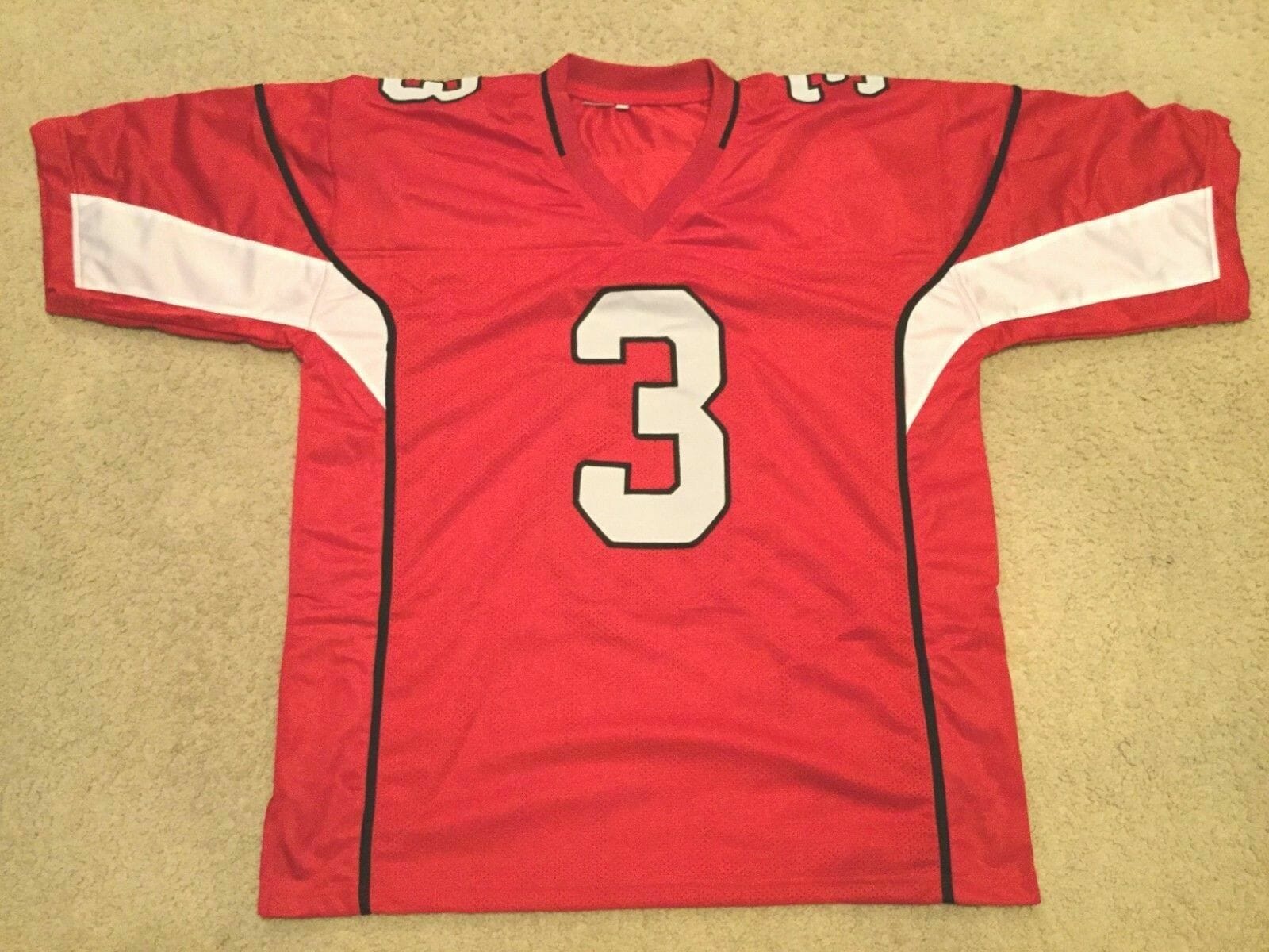 UNSIGNED CUSTOM Sewn Stitched Josh Rosen Red Jersey