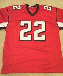 UNSIGNED CUSTOM Sewn Stitched Keanu Neal Red Jersey