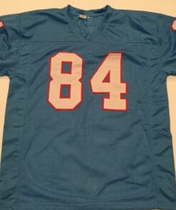 UNSIGNED CUSTOM Sewn Stitched Billy Johnson Blue Jersey