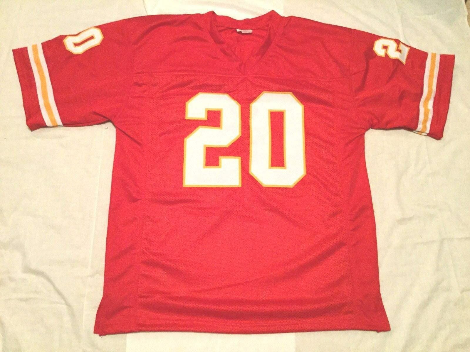 UNSIGNED CUSTOM Sewn Stitched Deron Cherry Red Jersey - Image 2
