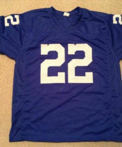 UNSIGNED CUSTOM Sewn Stitched Bob Hayes Blue Jersey