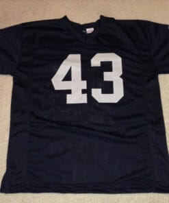 Alternative view of UNSIGNED CUSTOM Sewn Stitched George Atkinson Black Jersey