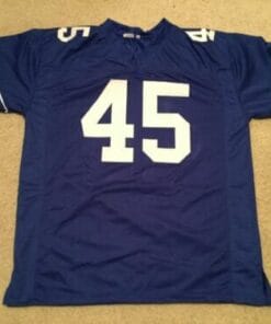 UNSIGNED CUSTOM Sewn Stitched Kenny Easley Blue Jersey