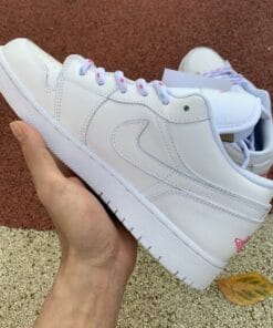 Air Jordan 1 Low White Pink Candy