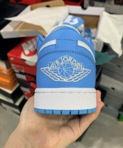 Alternative view of Air Jordan 1 Low UNC Blue