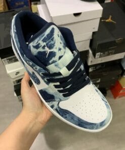 Alternative view of Air Jordan 1 Low Washed Tannins