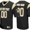 Army Black Knights Custom Black Colosseum College Limited Football Jersey