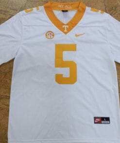 Hendon Hooker Jersey Tennessee Volunteers Replica Football Jersey - White