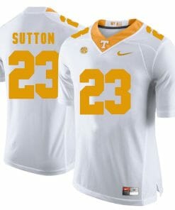 Tennessee Volunteers Cameron Sutton Jersey #23 Football NCAA Jerseys White Orange
