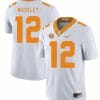 Tennessee Volunteers Emmanuel Moseley Jersey #12 Football NCAA Jerseys White
