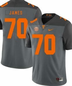 Tennessee Volunteers Ja'Wuan James Jersey #70 Football NCAA Jerseys Gray