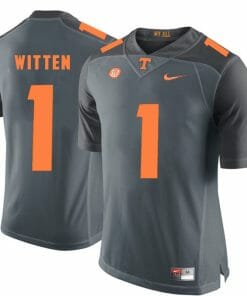 Tennessee Volunteers Jason Witten Jersey #1 Football NCAA Jerseys Gray