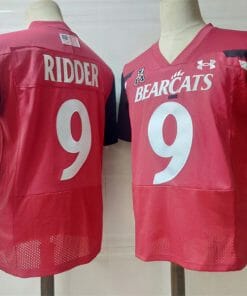 Cincinnati Bearcats #9 Desmond Ridder NCAA Football Jersey Red