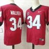 Herschel Walker UGA Jersey #34 NCAA Football Red