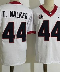 Travon Walker UGA Jersey #44 NCAA Football White