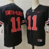 Ohio State Buckeyes #11 Smith-Njigba NCAA Football Jersey Black