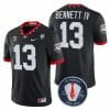 Stetson Bennett IV UGA Jersey #13 Honoring Vince Dooley Patch Black