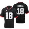 Georgia Bulldogs JT Daniels Jersey #18 College Football Game Black
