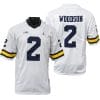 Michigan Wolverines Charles Woodson Jersey #2 College Football Game White