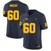 Michigan Wolverines Drake Nugent Jersey #60 College Football Game Navy