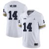 Michigan Wolverines Roman Wilson Jersey #14 College Football Game White