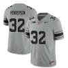 Ohio State Buckeyes Treveyon Henderson Jersey #32 College Football Stitched Black Gray