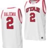 Cole Bajema Jersey #2 Utah Utes College Basketball 2023-24 Replica White