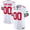 Custom Texas Longhorns Jersey Name and Number Mexico Vapor College Football White