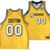 Custom Missouri Tigers Jersey Name and Number Alternate Basketball Throwback Legacy uniform Gold