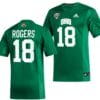Armani Rogers Jersey #18 Ohio Bobcats College Football Uniform Green